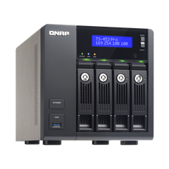 QNAP TS-453 Pro 4-Bay Pre-Configured Storage (NAS)