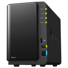 Synology DS214 DiskStation 2-Bay Pre-Configured Storage (NAS)