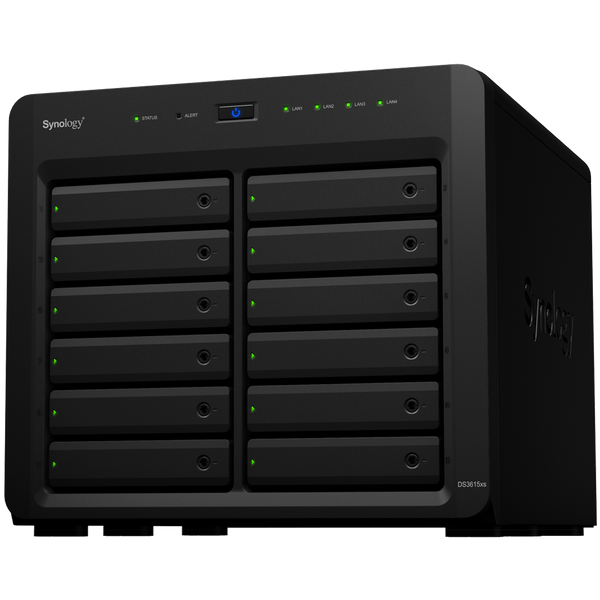 Synology DS3615xs Diskstation 12-Bay Pre-Configured Storage (NAS)