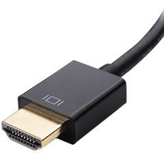 Cable Matters Gold-Plated Active HDMI to VGA Adapter with 3 Ft Micro USB Cable