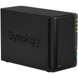 Synology DS214 DiskStation 2-Bay Pre-Configured Storage (NAS)